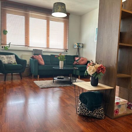 Cozy Apartment With Nice Balcony Seating, 9Th Floor, Parking Pressburg Exterior foto