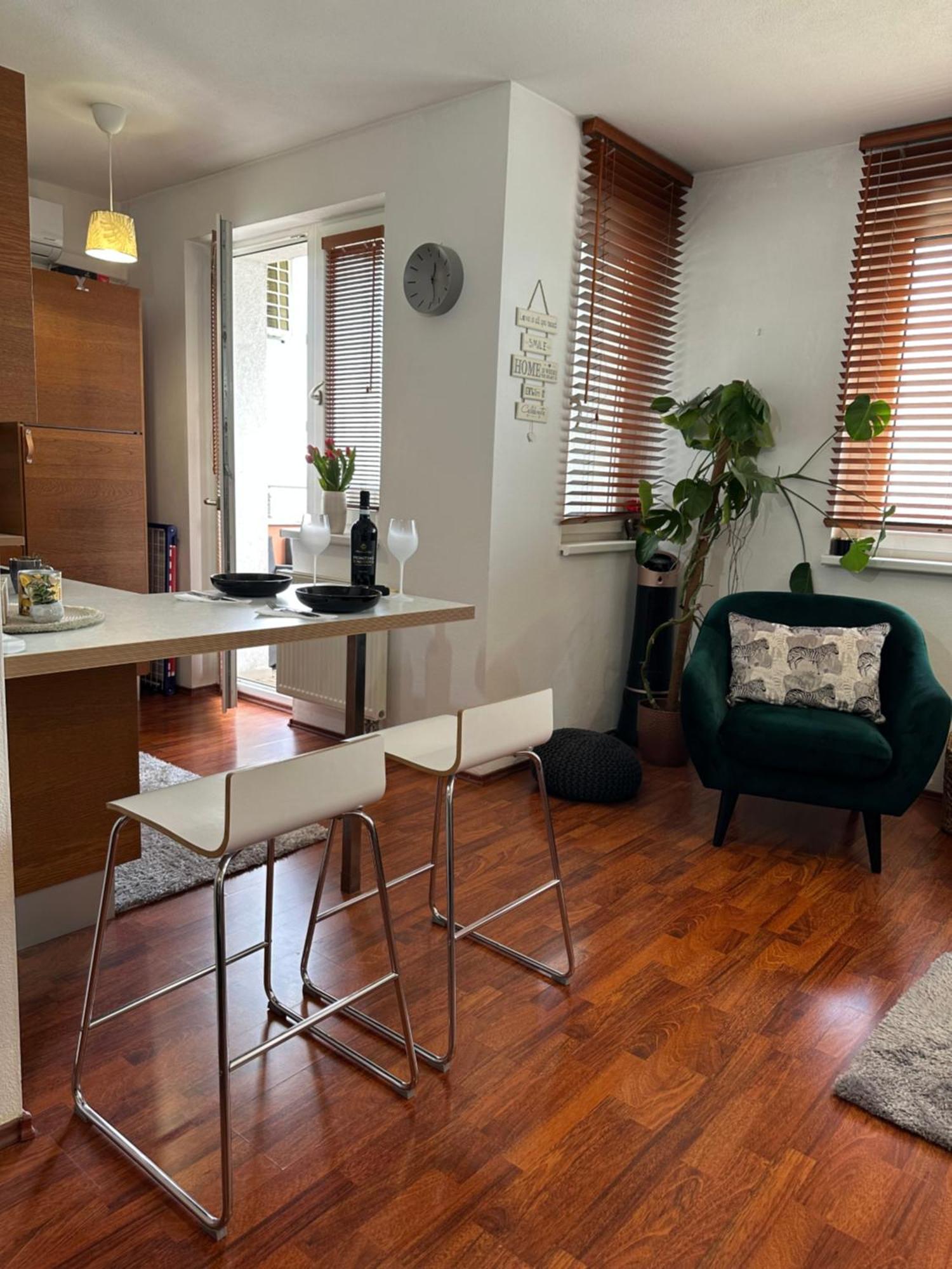 Cozy Apartment With Nice Balcony Seating, 9Th Floor, Parking Pressburg Exterior foto